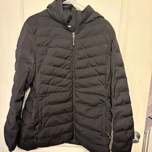 Women's Black Puffer Jacket